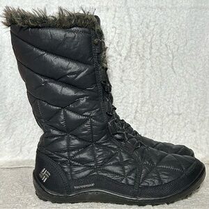 Columbia Womens Quilted Minx Mid III 200g Insulated Winter Snow Boots SZ US 7.5